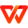 WPS Office官方Logo - 绿色圆形背景上的白色WPS文字标识